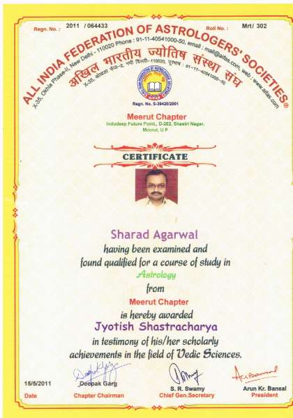 JYOTISH SHASTRAACHARYA